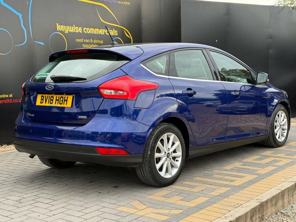Ford Focus 1.0T Ecoboost Titanium Euro 6 Ss BV18HOH Blue #5