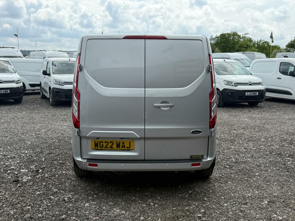 Ford Transit Custom 2.0 300 Ecoblue Limited L1 H1 Euro 6 Ss WG22WAJ Silver #5