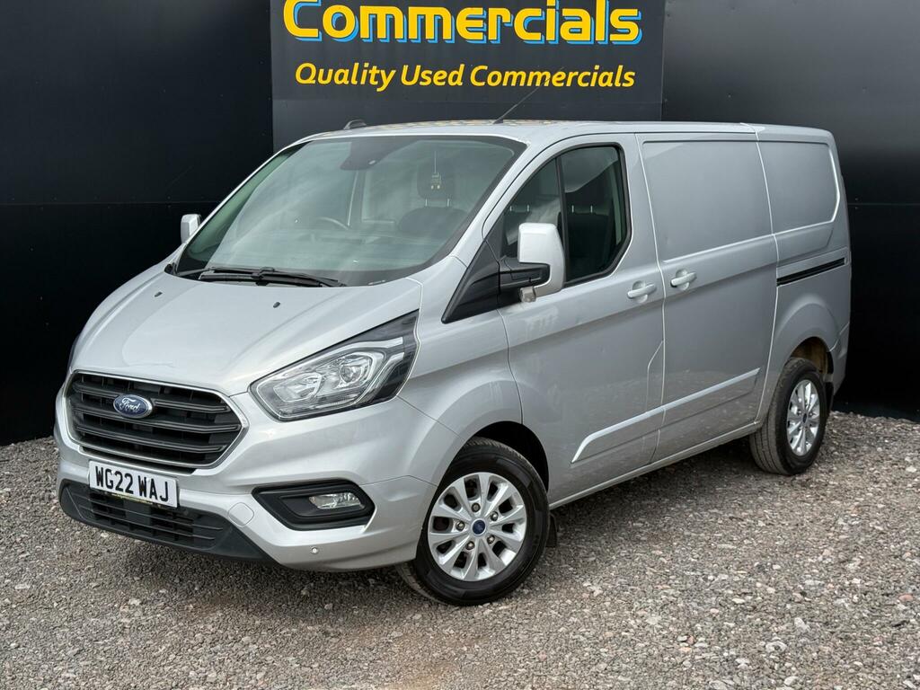 Ford Transit Custom 2.0 300 Ecoblue Limited L1 H1 Euro 6 Ss WG22WAJ Silver #2