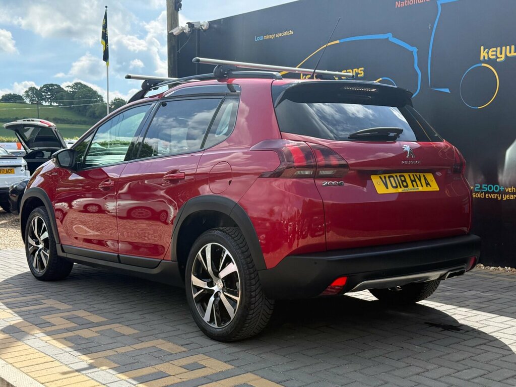 Peugeot 2008 1.2 Puretech Gt Line Euro 6 Ss VO18HYA Red #3