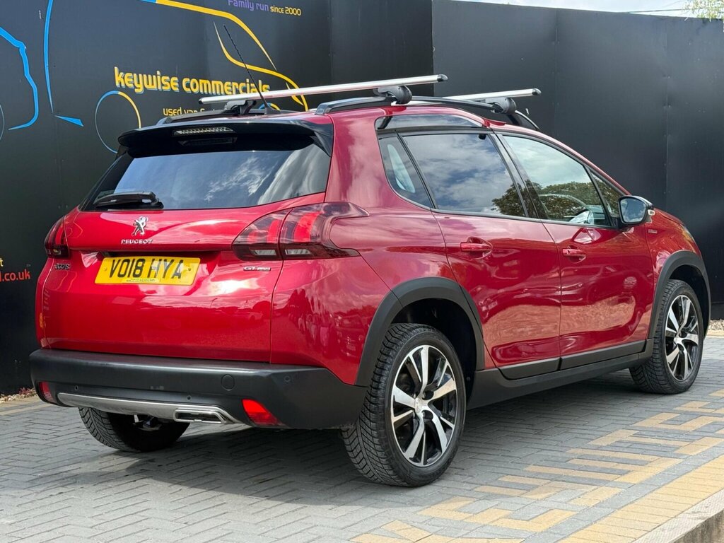 Peugeot 2008 1.2 Puretech Gt Line Euro 6 Ss VO18HYA Red #5