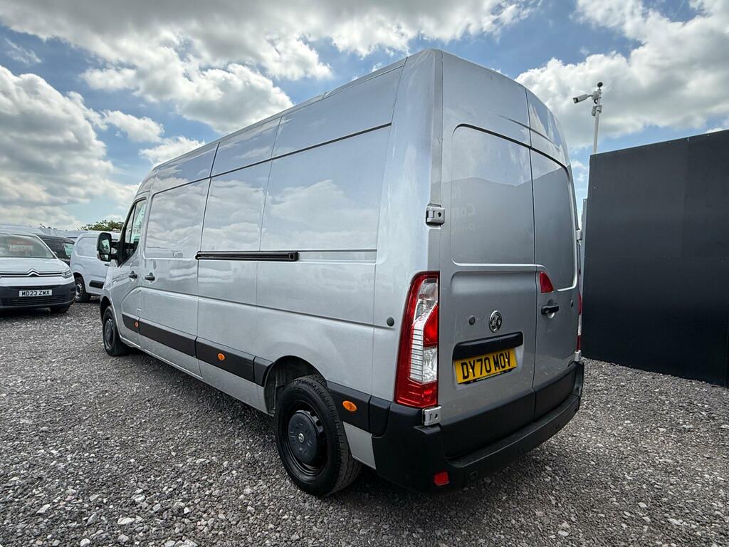 Vauxhall Movano 2.3 Cdti 3500 Biturbo Edition Fwd L3 H2 Euro 6 DY70MOV Silver #5