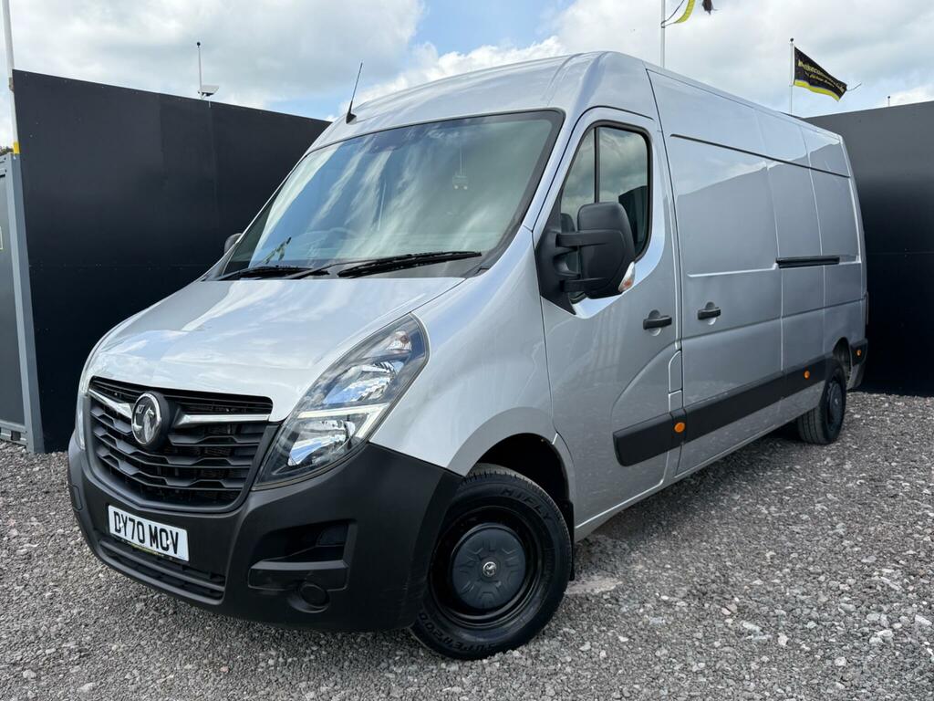 Vauxhall Movano 2.3 Cdti 3500 Biturbo Edition Fwd L3 H2 Euro 6 DY70MOV Silver #2