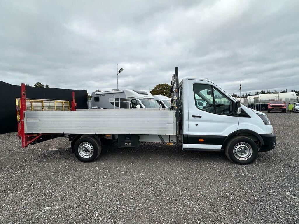 Ford Transit Custom 2.0 350 Ecoblue Leader Dropside MF20WNM White #5