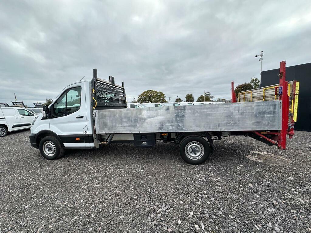 Ford Transit Custom 2.0 350 Ecoblue Leader Dropside MF20WNM White #3