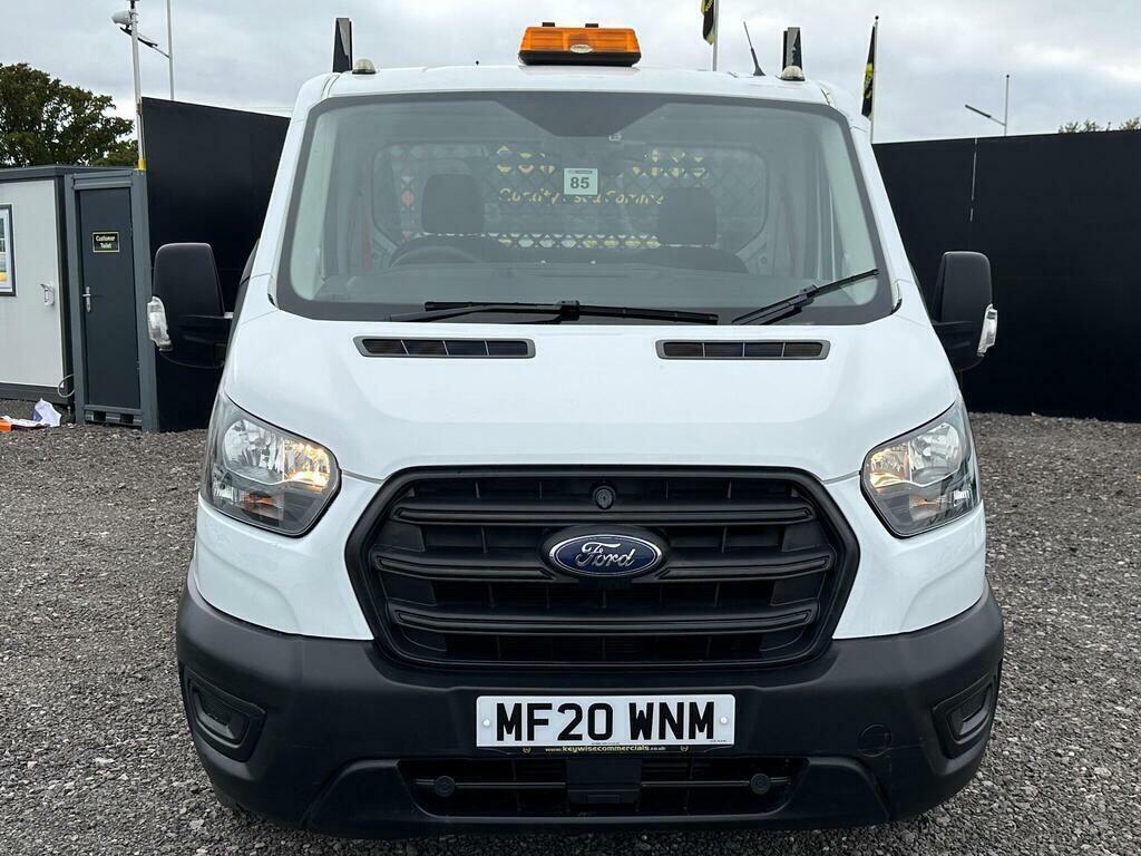 Ford Transit Custom 2.0 350 Ecoblue Leader Dropside MF20WNM White #6