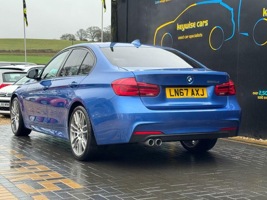 BMW 3 Series 2.0 320D M Sport Euro 6 Ss LN67AXJ Blue #3