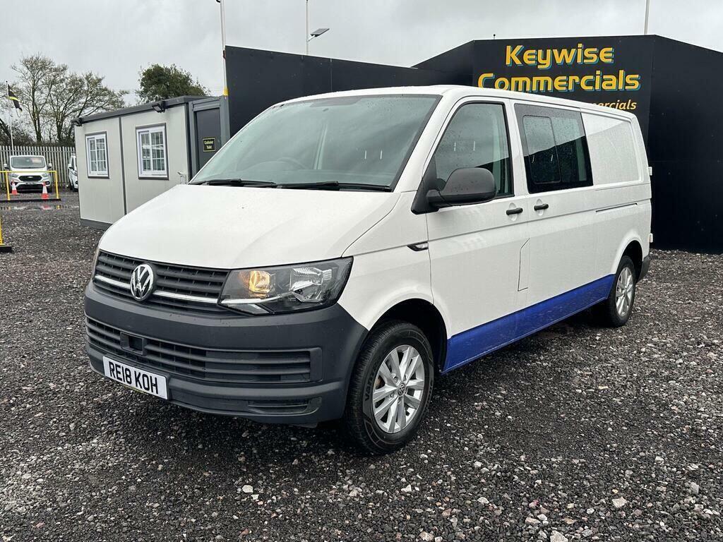 Volkswagen Transporter 2.0 Tdi T32 Bluemotion Tech Startline Kombi Fwd Lw RE18KOH White #4