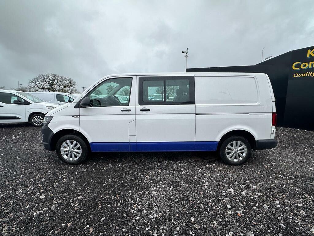 Volkswagen Transporter 2.0 Tdi T32 Bluemotion Tech Startline Kombi Fwd Lw RE18KOH White #5