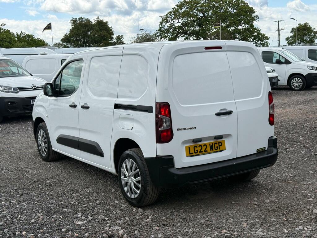 Citroen Berlingo 1.5 Bluehdi 1000 Enterprise M Pro Swb Euro 6 Ss LG22WGP White #4