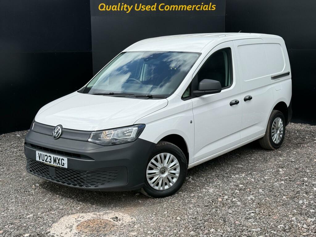 Volkswagen Caddy 2.0 Tdi C20 Commerce Swb Euro 6 Ss VU23MXG White #2