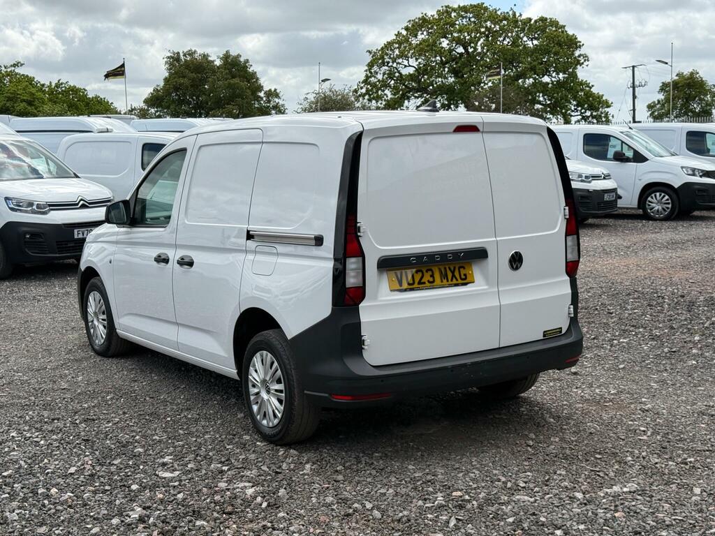 Volkswagen Caddy 2.0 Tdi C20 Commerce Swb Euro 6 Ss VU23MXG White #4