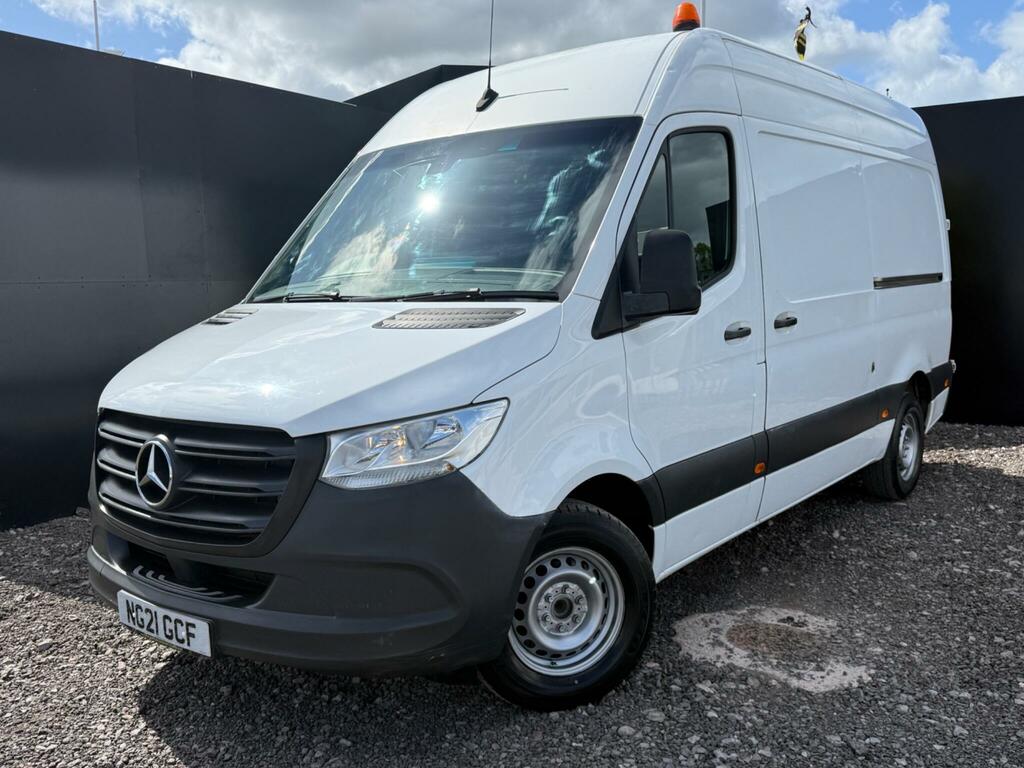 Mercedes-Benz Sprinter 2.0 317 Cdi Progressive Rwd L2 H2 Euro 6 Ss NG21GCF White #2