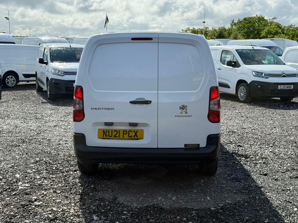 Peugeot Partner 1.5 Bluehdi 950 Professional Long Panel Van Lwb Eu NU21PCX White #5