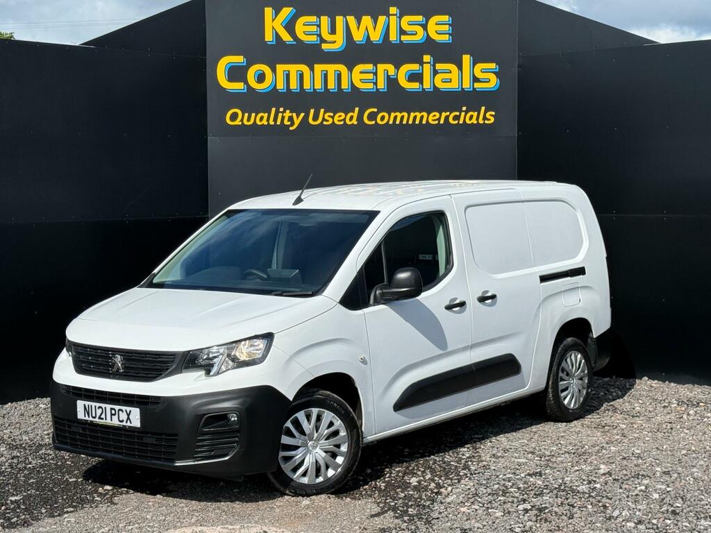 Peugeot Partner 1.5 Bluehdi 950 Professional Long Panel Van Lwb Eu White