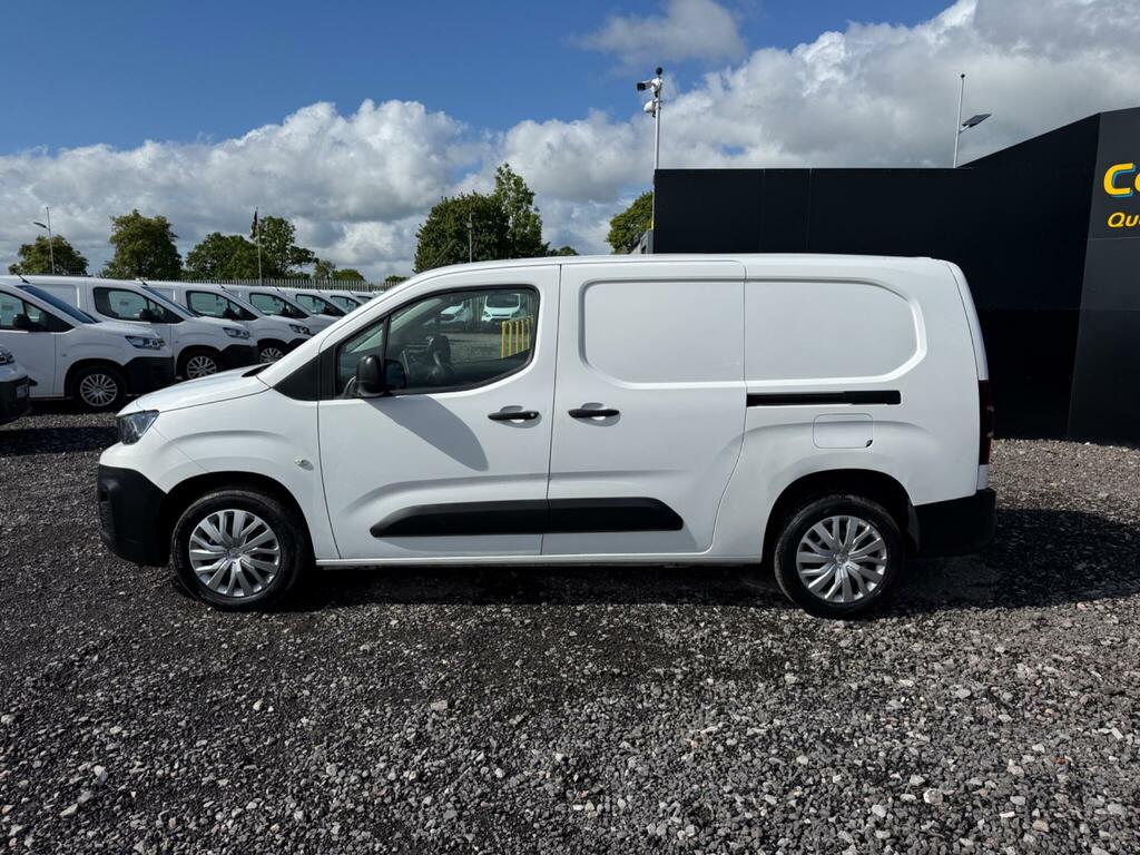 Peugeot Partner 1.5 Bluehdi 950 Professional Long Panel Van Lwb Eu NU21PCX White #3