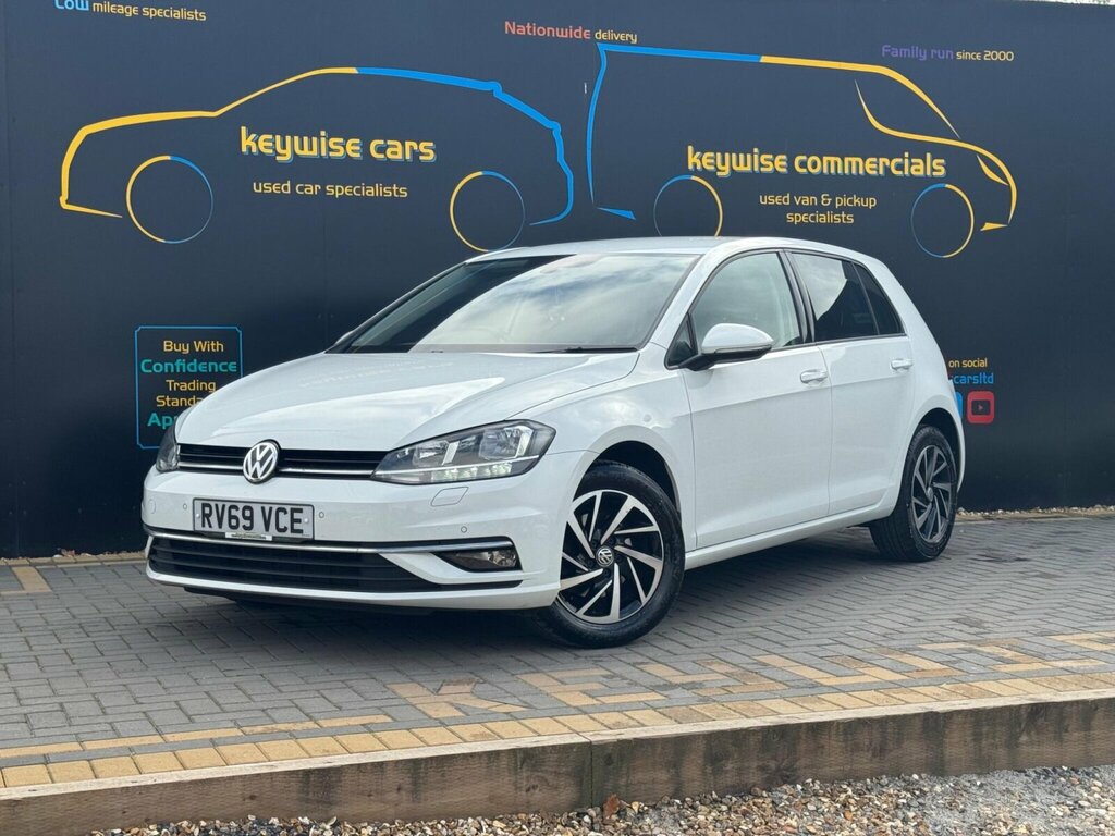 Volkswagen Golf 1.6 Tdi Match Euro 6 Ss White