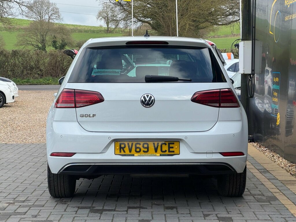 Volkswagen Golf 1.6 Tdi Match Euro 6 Ss RV69VCE White #4