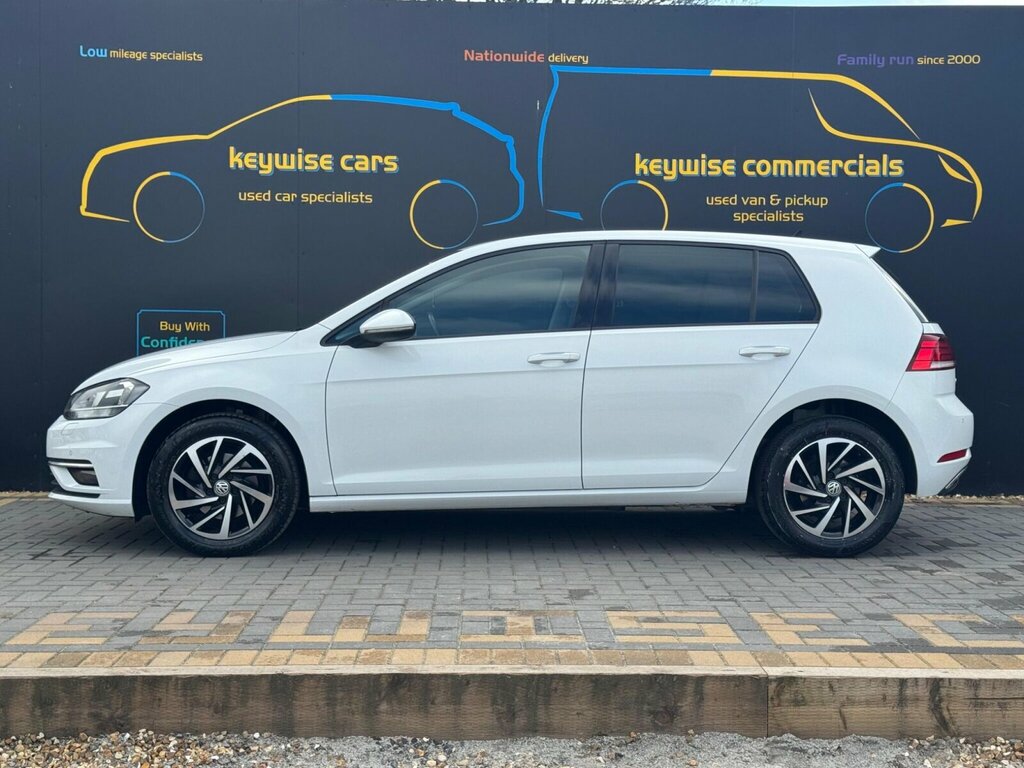 Volkswagen Golf 1.6 Tdi Match Euro 6 Ss RV69VCE White #2