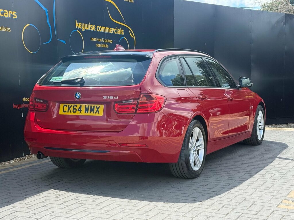 BMW 3 Series 2.0 318D Sport Touring Euro 5 Ss Red #5