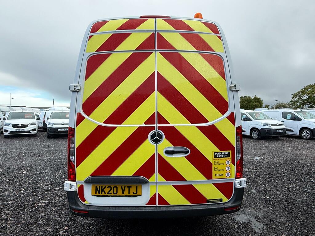 Mercedes-Benz Sprinter 2.1 314 Cdi Rwd L2 H2 Euro 6 Ss NK20VTJ White #5