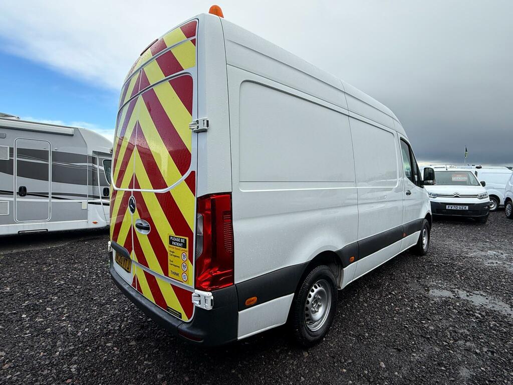 Mercedes-Benz Sprinter 2.1 314 Cdi Rwd L2 H2 Euro 6 Ss NK20VTJ White #6