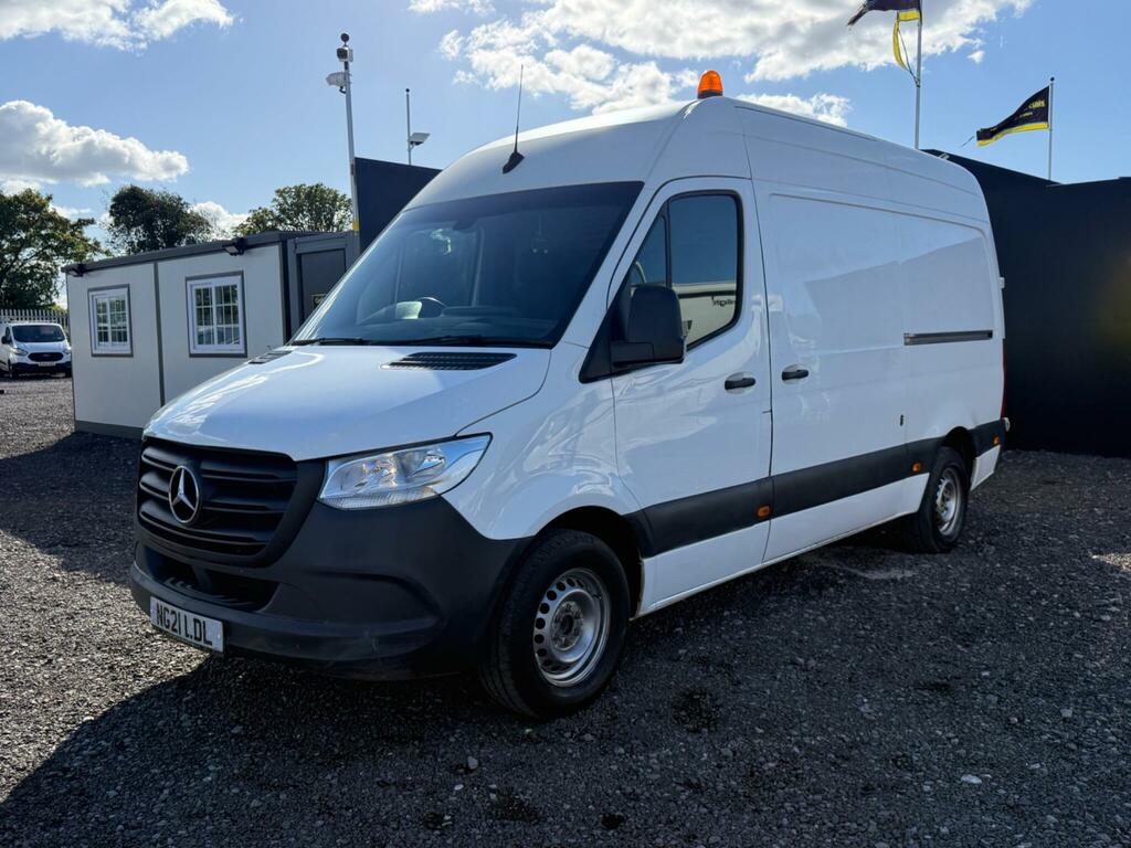 Mercedes-Benz Sprinter 2.0 317 Cdi Progressive Rwd L2 H2 Euro 6 Ss NG21LDL White #3