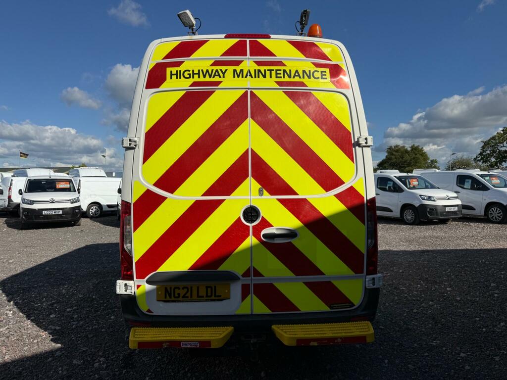 Mercedes-Benz Sprinter 2.0 317 Cdi Progressive Rwd L2 H2 Euro 6 Ss NG21LDL White #6
