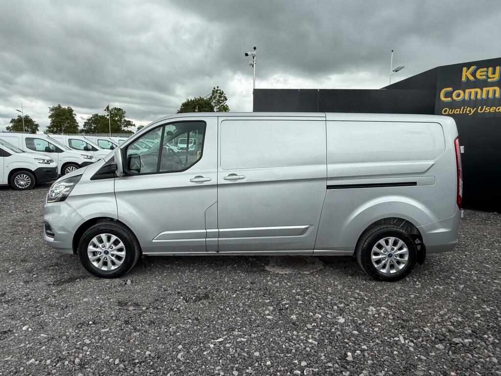 Ford Transit Custom 2.0 300 Ecoblue Limited L2 H1 Euro 6 Ss WD71HLH Silver #3