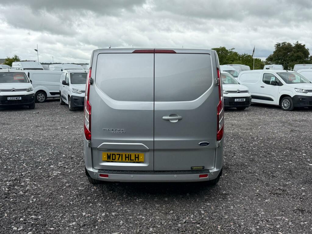 Ford Transit Custom 2.0 300 Ecoblue Limited L2 H1 Euro 6 Ss WD71HLH Silver #5