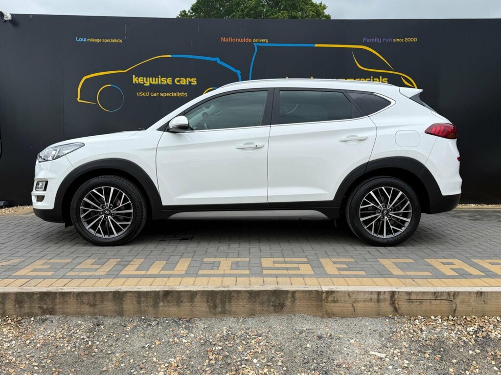 Hyundai Tucson 1.6 T-gdi Premium Dct Euro 6 Ss PN68YTT White #2