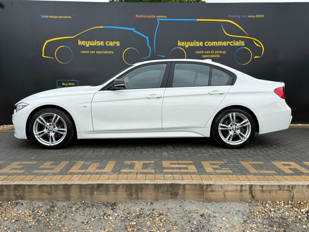 BMW 3 Series 2.0 318D M Sport Euro 5 Ss YG14CFK White #2
