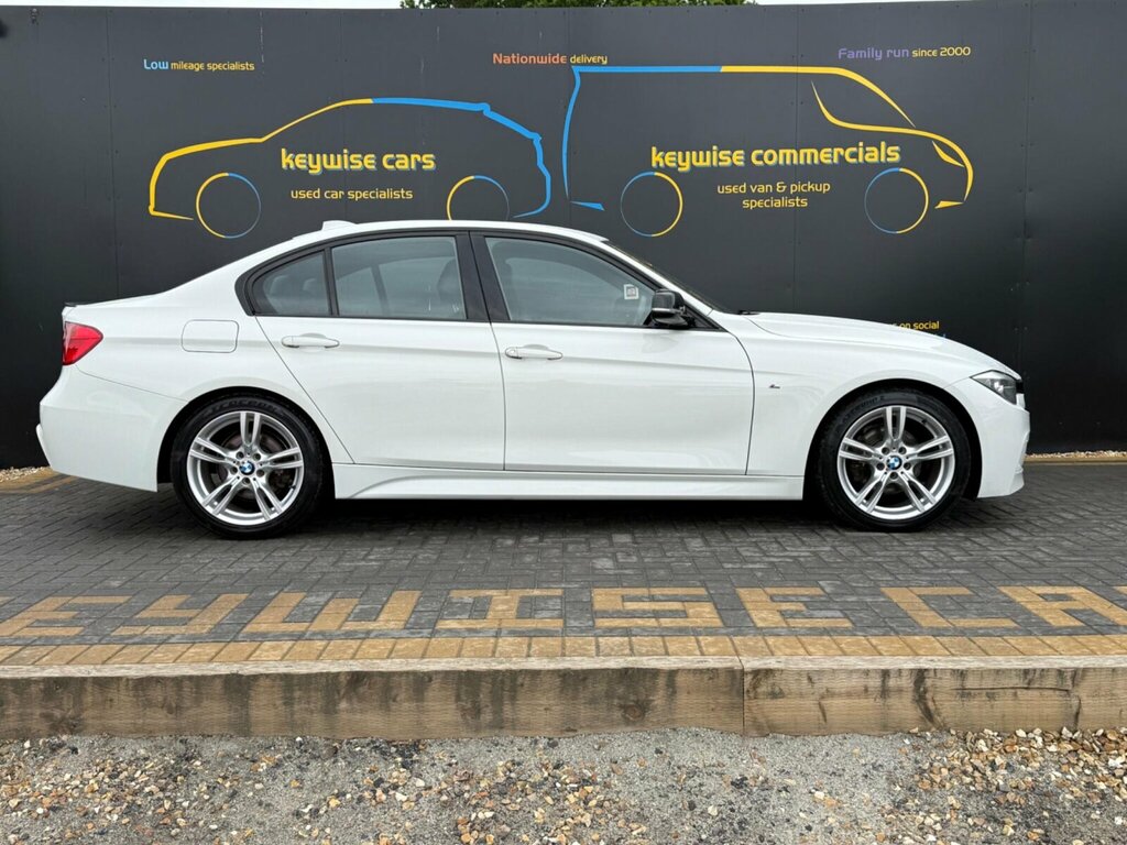 BMW 3 Series 2.0 318D M Sport Euro 5 Ss YG14CFK White #6