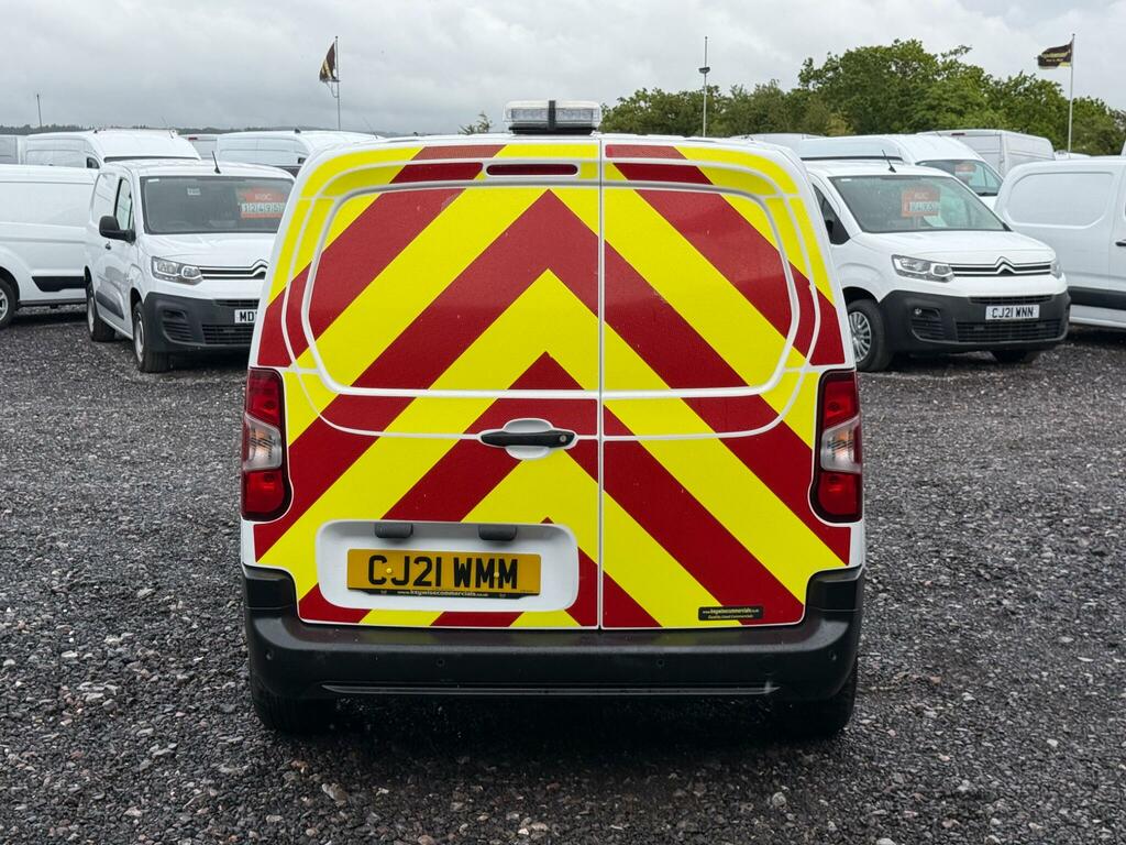Citroen Berlingo 1.5 Bluehdi 650 Enterprise M Swb Euro 6 Ss CJ21WMM White #5