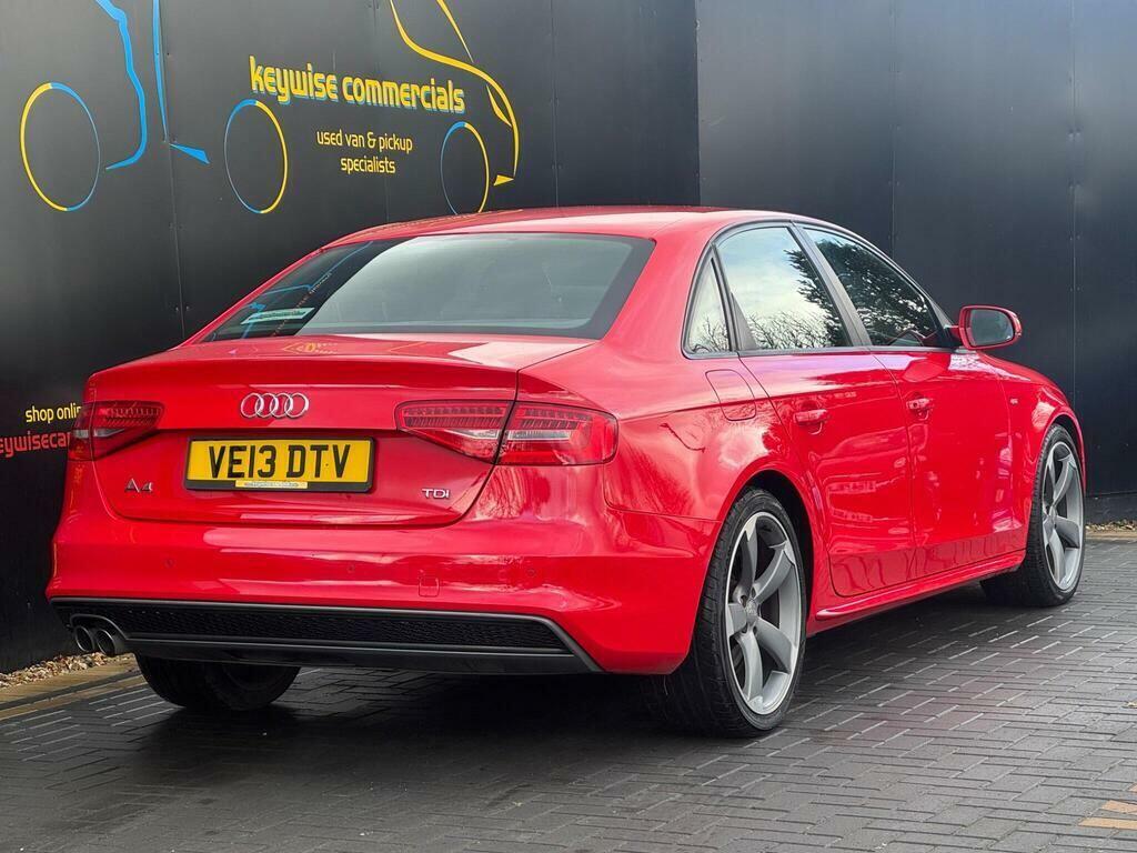 Audi A4 2.0 Tdi Black Edition Multitronic Euro 5 Ss Red #5