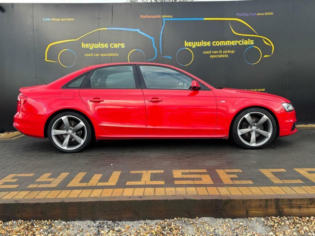 Audi A4 2.0 Tdi Black Edition Multitronic Euro 5 Ss Red #6