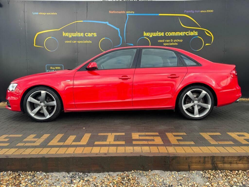 Audi A4 2.0 Tdi Black Edition Multitronic Euro 5 Ss Red #2