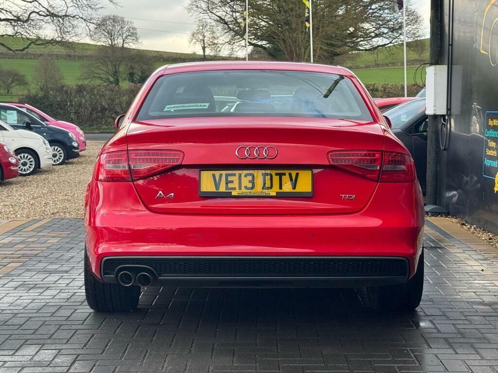 Audi A4 2.0 Tdi Black Edition Multitronic Euro 5 Ss Red #4