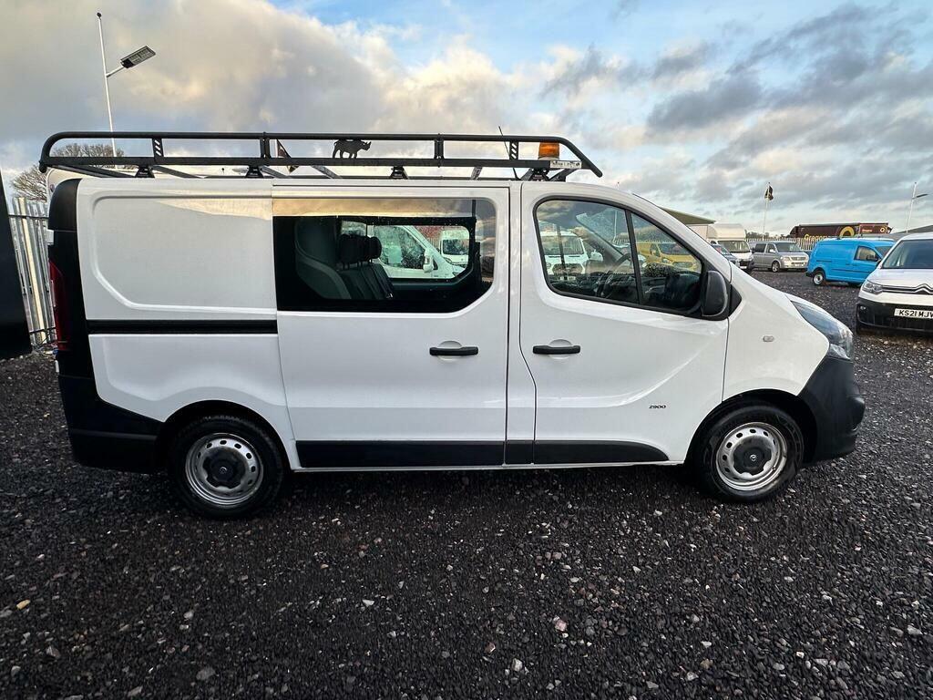 Vauxhall Vivaro 1.6 Cdti 2900 Biturbo Ecotec Crew Van L1 H1 Euro 6 White #6