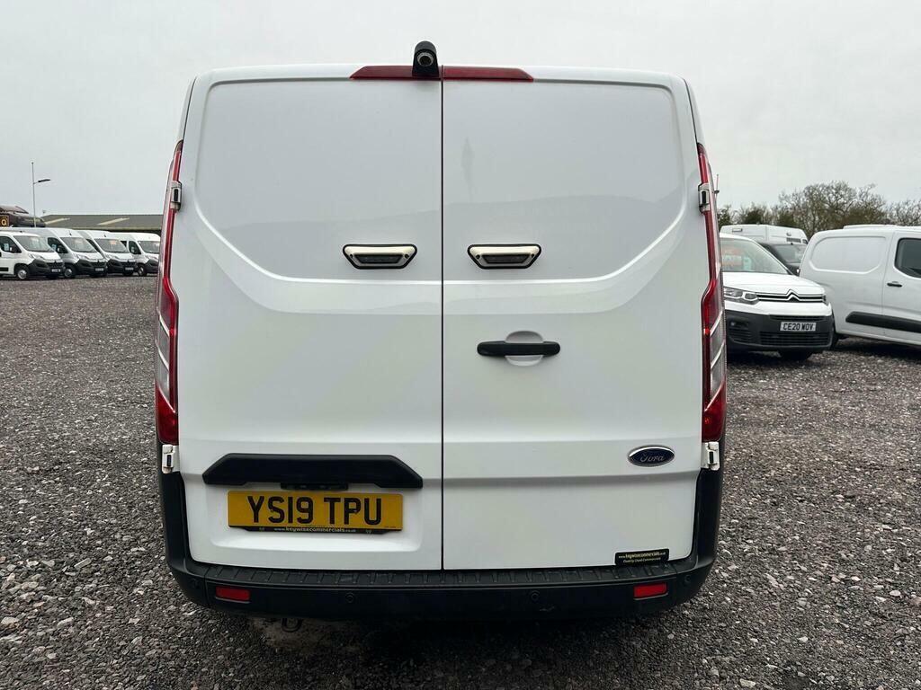 Ford Transit Custom 2.0 320 Ecoblue Crew Van L1 H1 Euro 6 6 Seat YS19TPU White #5