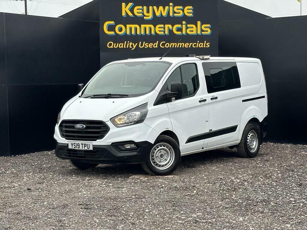 Ford Transit Custom 2.0 320 Ecoblue Crew Van L1 H1 Euro 6 6 Seat White