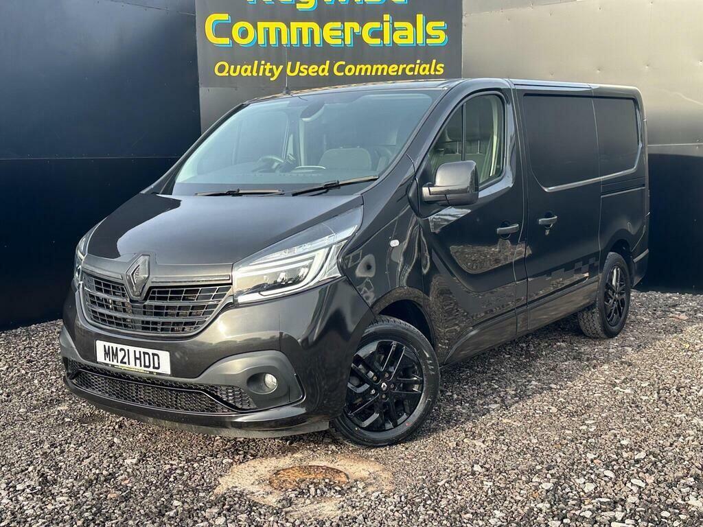 Renault Trafic 2.0 Dci Energy 28 Black Edition Swb Standard Roof MM21HDD Black #2
