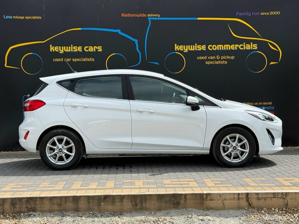 Ford Fiesta 1.0T Ecoboost Zetec Euro 6 Ss WF67TZN White #6