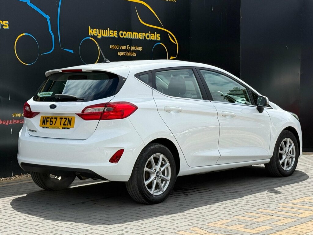 Ford Fiesta 1.0T Ecoboost Zetec Euro 6 Ss WF67TZN White #5