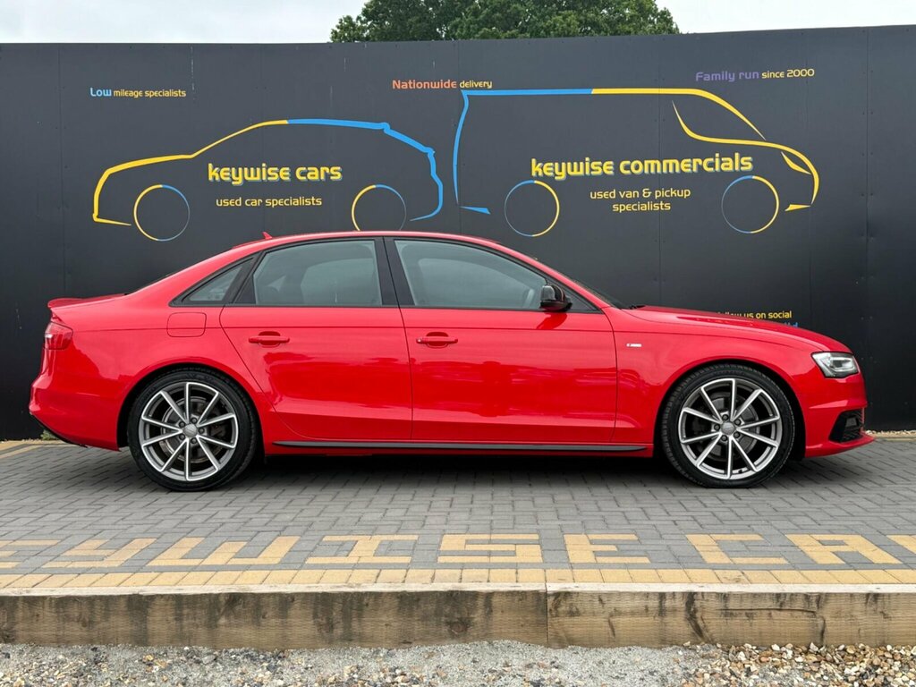 Audi A4 2.0 Tdi Black Edition Plus Multitronic Euro 5 Ss Red #6