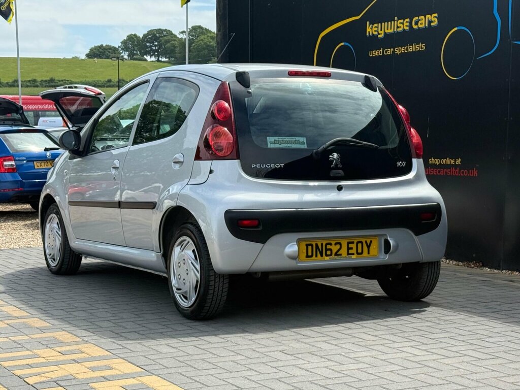 Peugeot 107 1.0 12V Active Euro 5 Silver #3