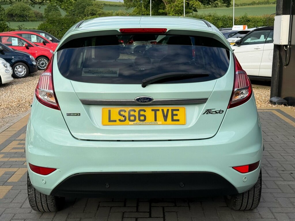 Ford Fiesta 1.0T Ecoboost Titanium Euro 6 Ss LS66TVE Green #4