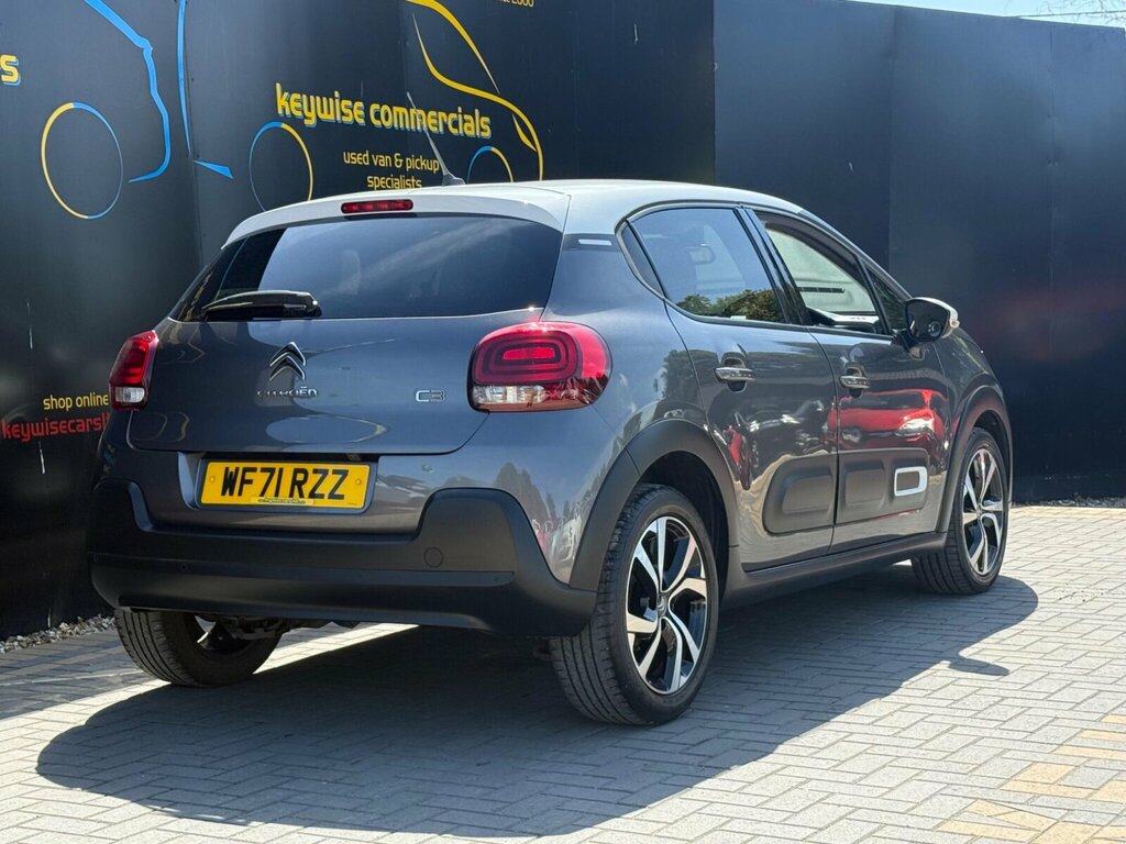Citroen C3 1.2 Puretech Shine Plus Euro 6 Ss WF71RZZ Grey #5
