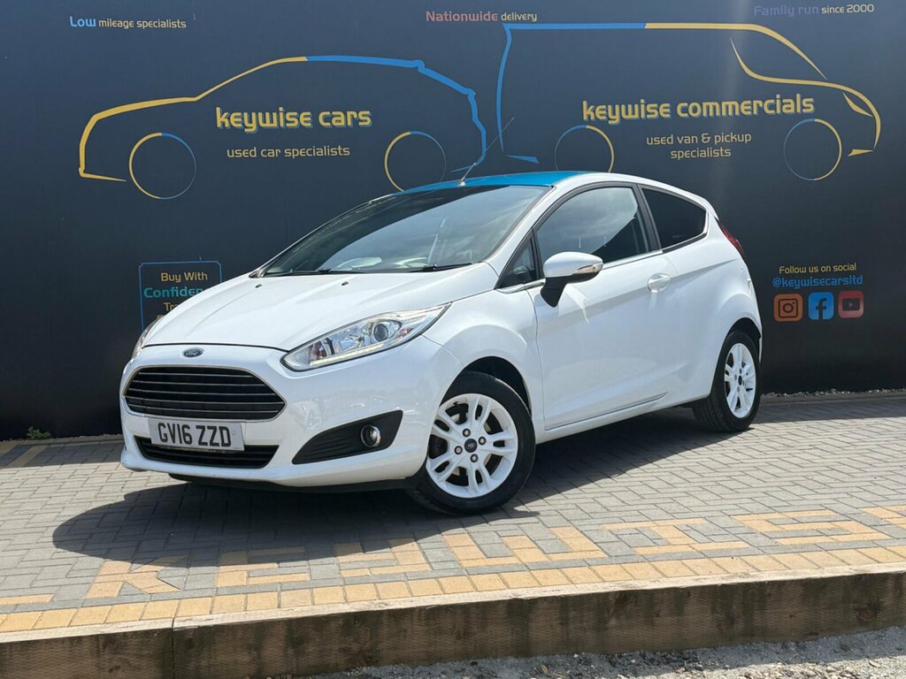 Ford Fiesta 1.0T Ecoboost Zetec White Edition Euro 6 Ss White