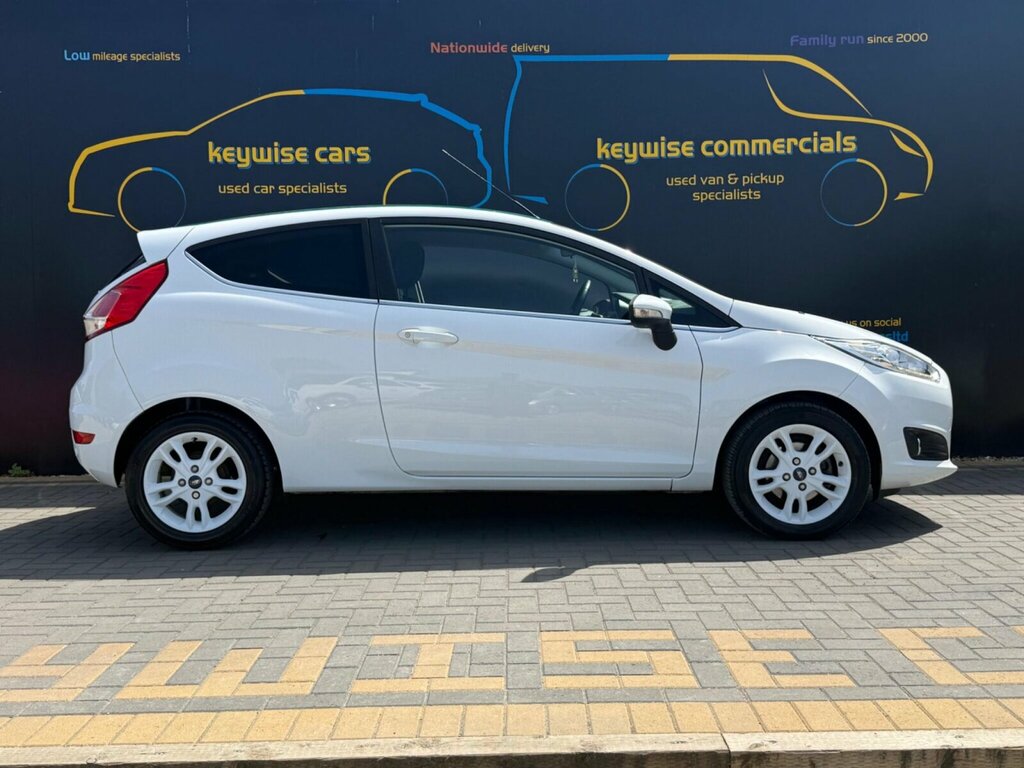 Ford Fiesta 1.0T Ecoboost Zetec White Edition Euro 6 Ss GV16ZZD White #6